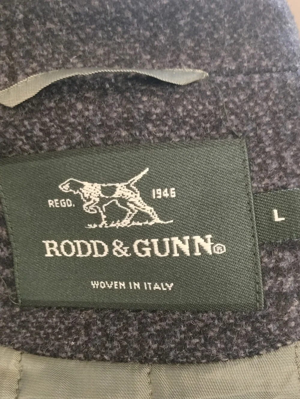 EUC! Rodd & Gunn Men's Livingston Blend Blouson Jacket. Size L